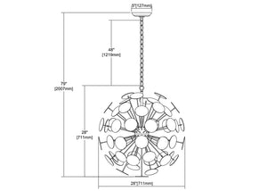 ELK Home - 18286/8 - Eight Light Chandelier - Modish - Matte White