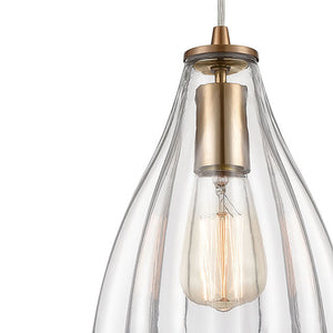 ELK Home - 21172/1 - One Light Mini Pendant - Matilda - Satin Brass