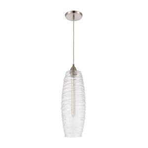 ELK Home - 21192/1 - One Light Mini Pendant - Liz - Satin Nickel