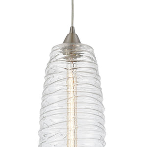 ELK Home - 21192/1 - One Light Mini Pendant - Liz - Satin Nickel