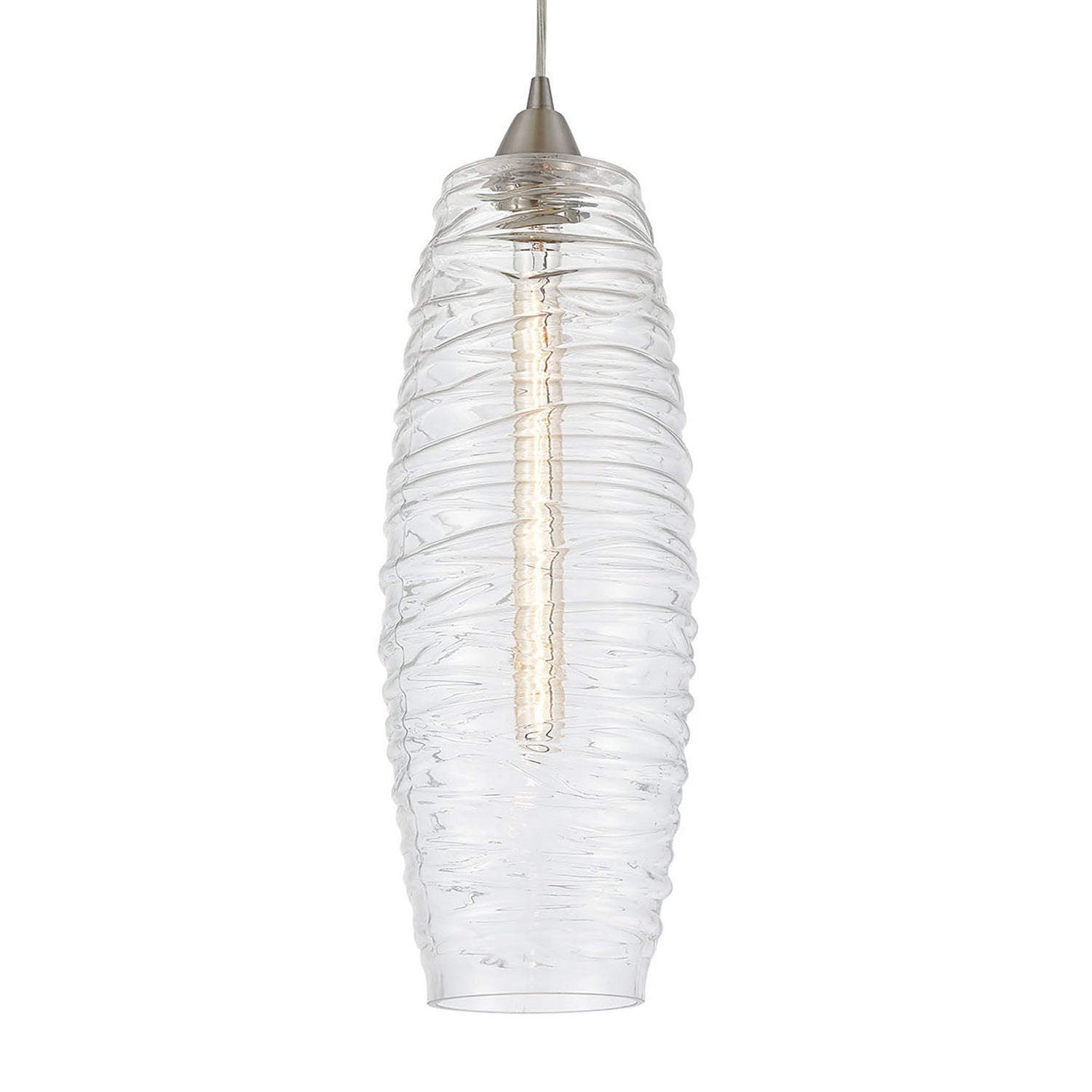 ELK Home - 21192/1 - One Light Mini Pendant - Liz - Satin Nickel