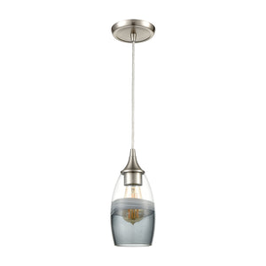 ELK Home - 25098/1 - One Light Mini Pendant - Sutter Creek - Satin Nickel