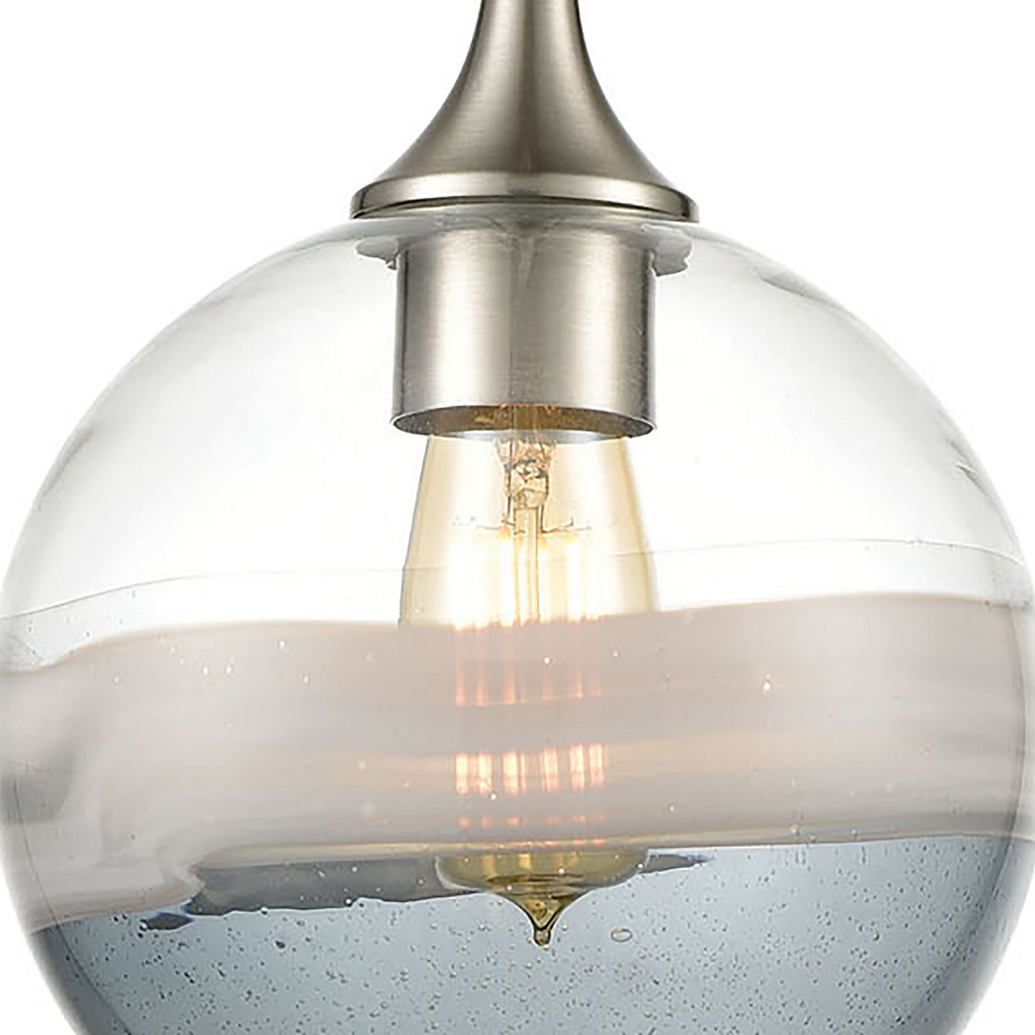 ELK Home - 25099/1 - One Light Mini Pendant - Sutter Creek - Satin Nickel