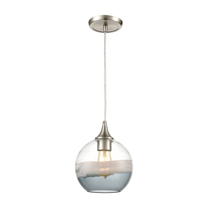 ELK Home - 25099/1 - One Light Mini Pendant - Sutter Creek - Satin Nickel