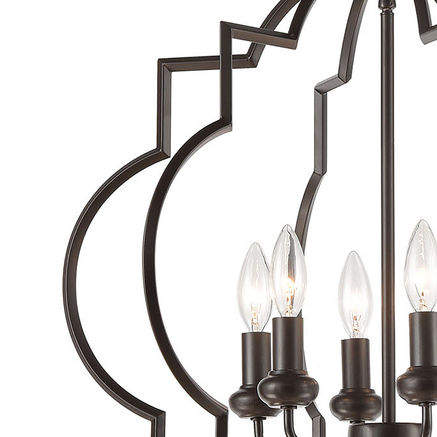 ELK Home - 31818/6 - Six Light Chandelier - Chandette - Oil Rubbed Bronze