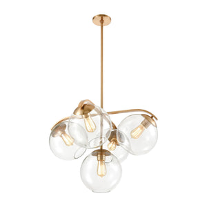 ELK Home - 32353/5 - Five Light Chandelier - Collective - Satin Brass