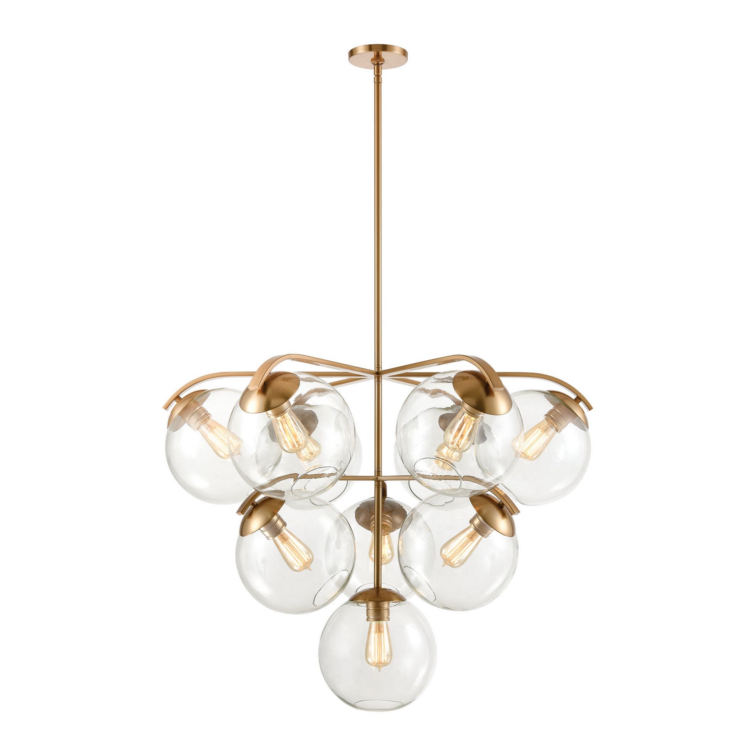 ELK Home - 32354/10 - Ten Light Chandelier - Collective - Satin Brass