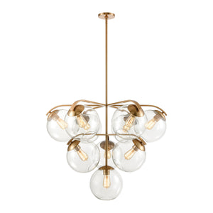 ELK Home - 32354/10 - Ten Light Chandelier - Collective - Satin Brass