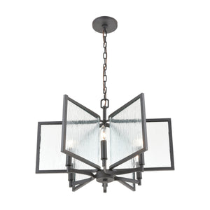 ELK Home - 32421/6 - Six Light Chandelier - Inversion - Charcoal