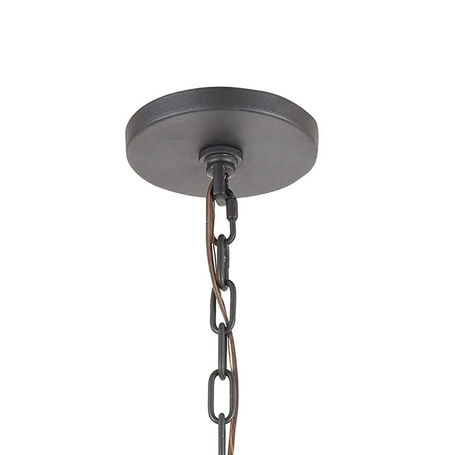 ELK Home - 32421/6 - Six Light Chandelier - Inversion - Charcoal