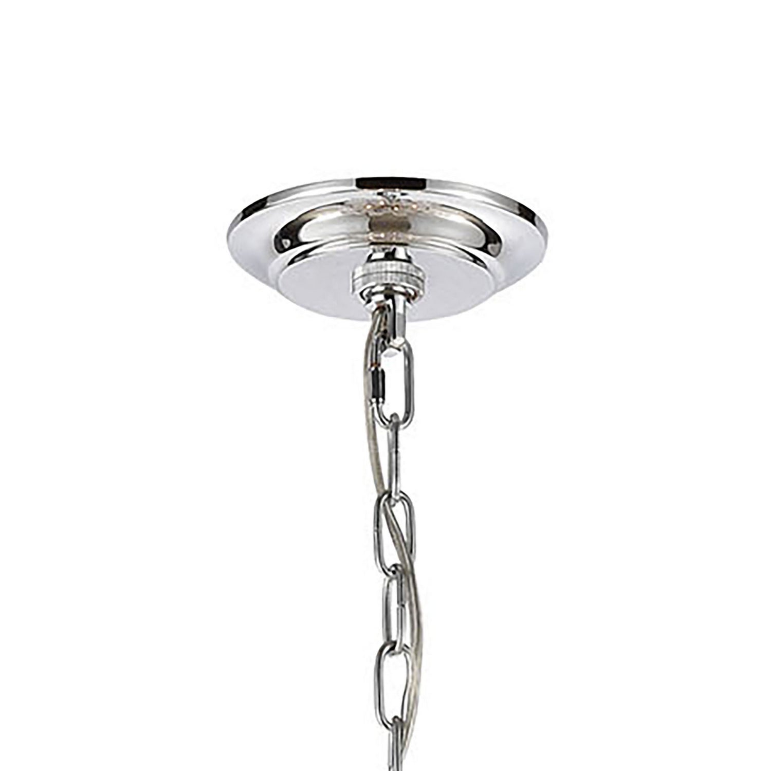 ELK Home - 32445/9 - Nine Light Chandelier - Frozen Cascade - Polished Chrome