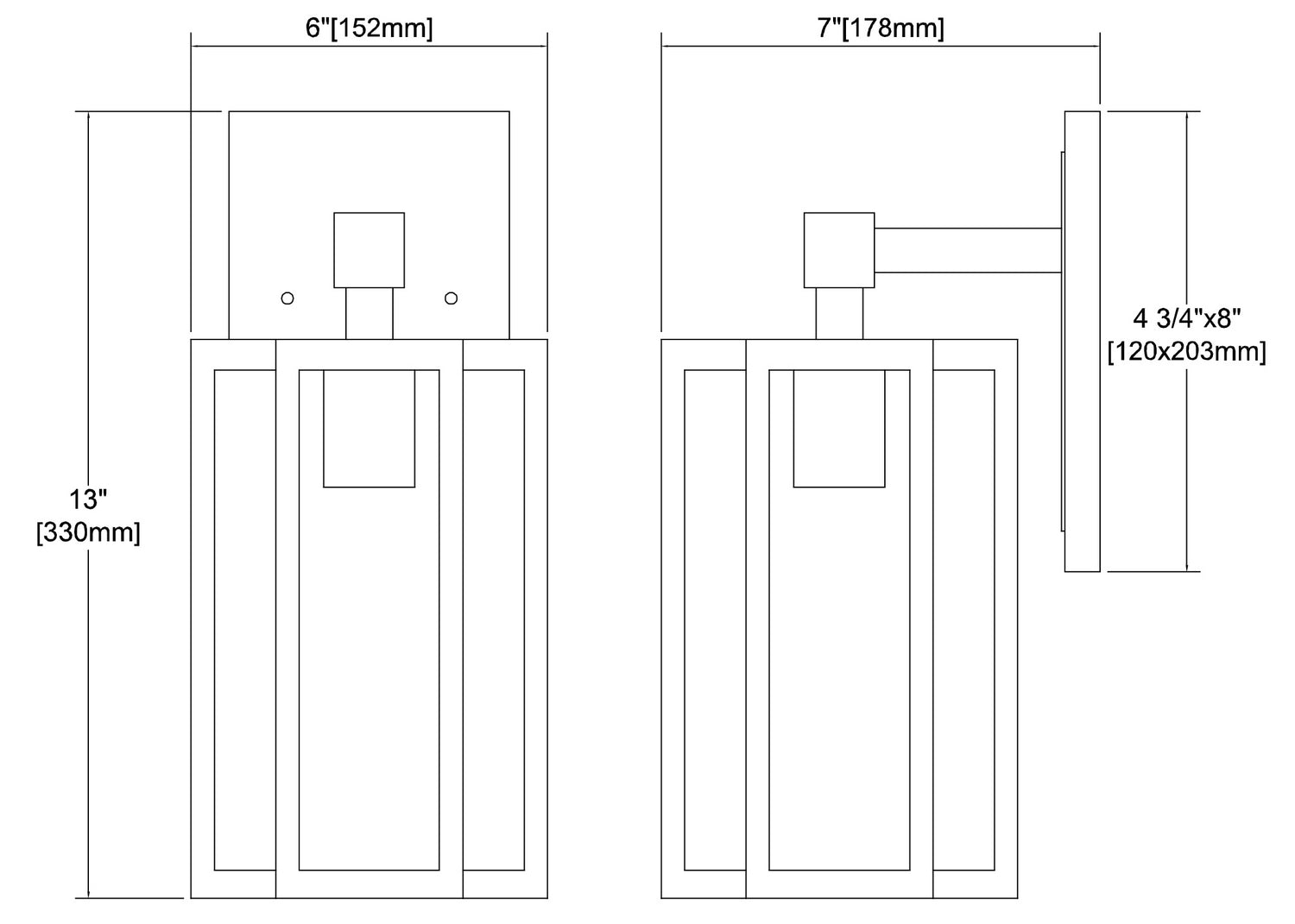 ELK Home - 45164/1 - One Light Outdoor Wall Sconce - Bianca - Aged Zinc