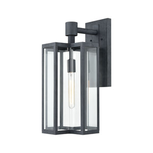 ELK Home - 45166/1 - One Light Outdoor Wall Sconce - Bianca - Aged Zinc