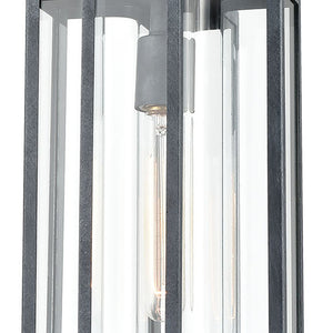 ELK Home - 45167/1 - One Light Outdoor Pendant - Bianca - Aged Zinc