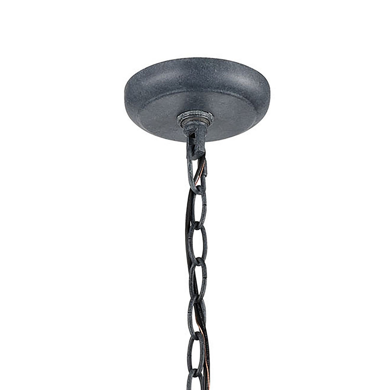 ELK Home - 45167/1 - One Light Outdoor Pendant - Bianca - Aged Zinc