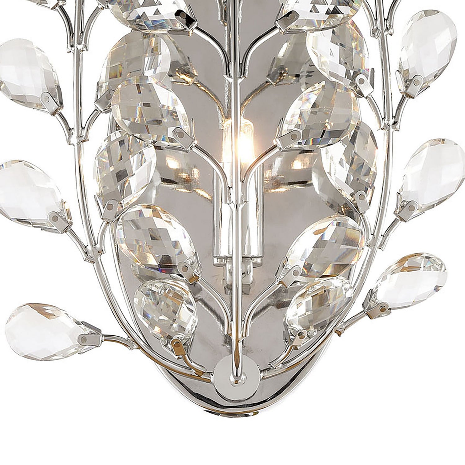 ELK Home - 45460/1 - One Light Wall Sconce - Crystique - Polished Chrome