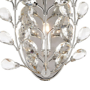 ELK Home - 45460/1 - One Light Wall Sconce - Crystique - Polished Chrome