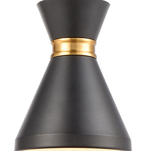 ELK Home - 46503/1 - One Light Mini Pendant - Modley - Matte Black