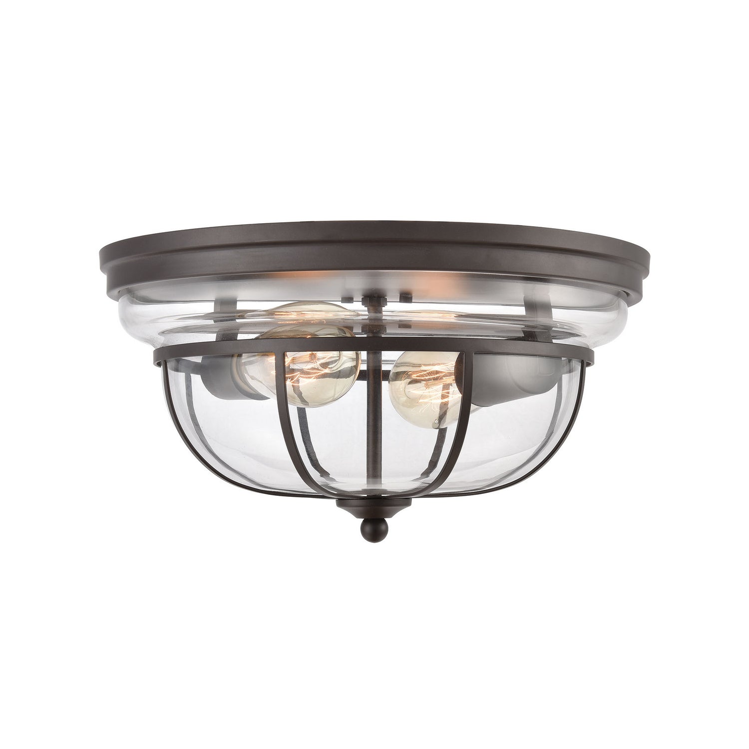 ELK Home - 46564/2 - Two Light Flush Mount - Manhattan Boutique - Oil Rubbed Bronze