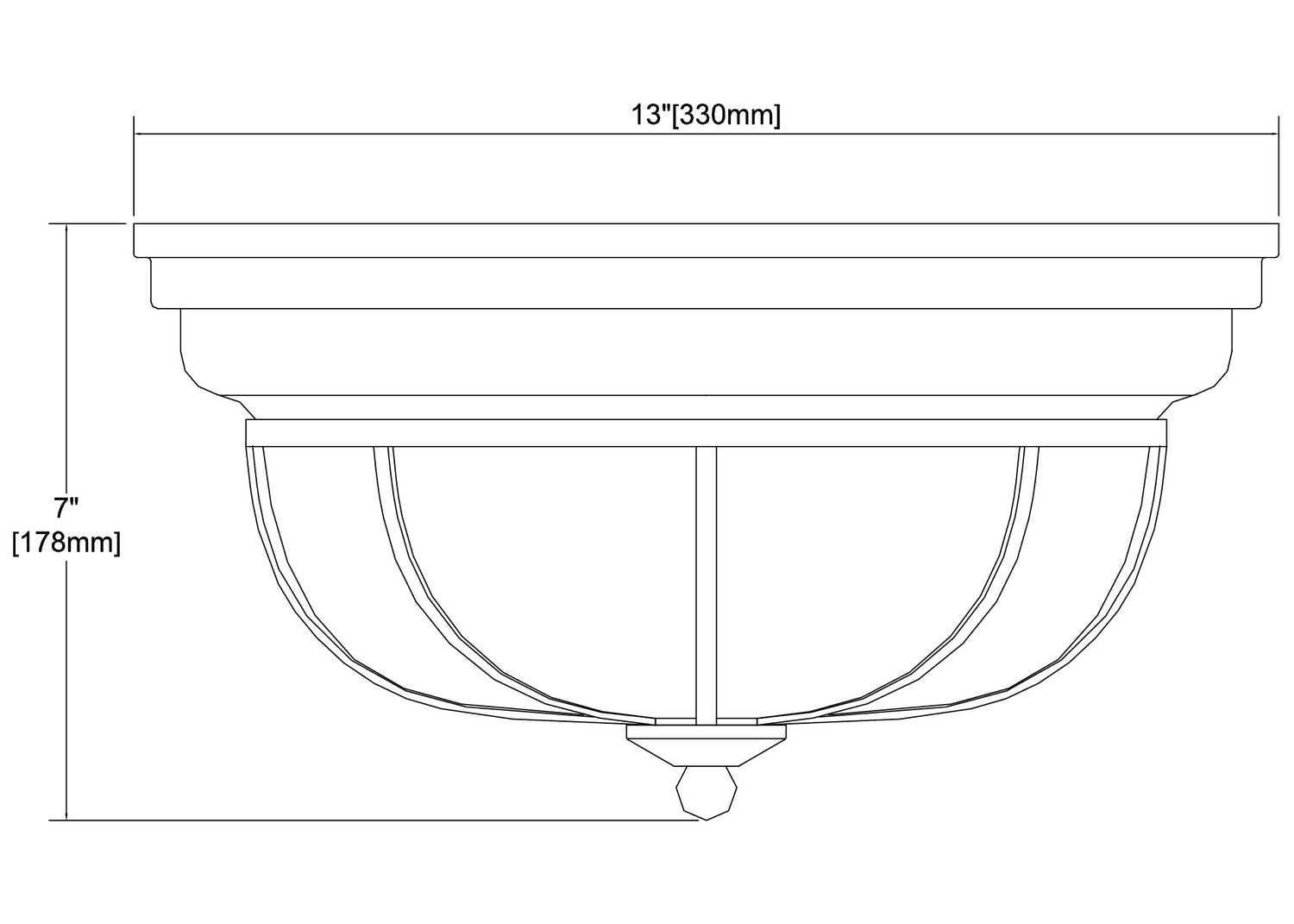 ELK Home - 46564/2 - Two Light Flush Mount - Manhattan Boutique - Oil Rubbed Bronze