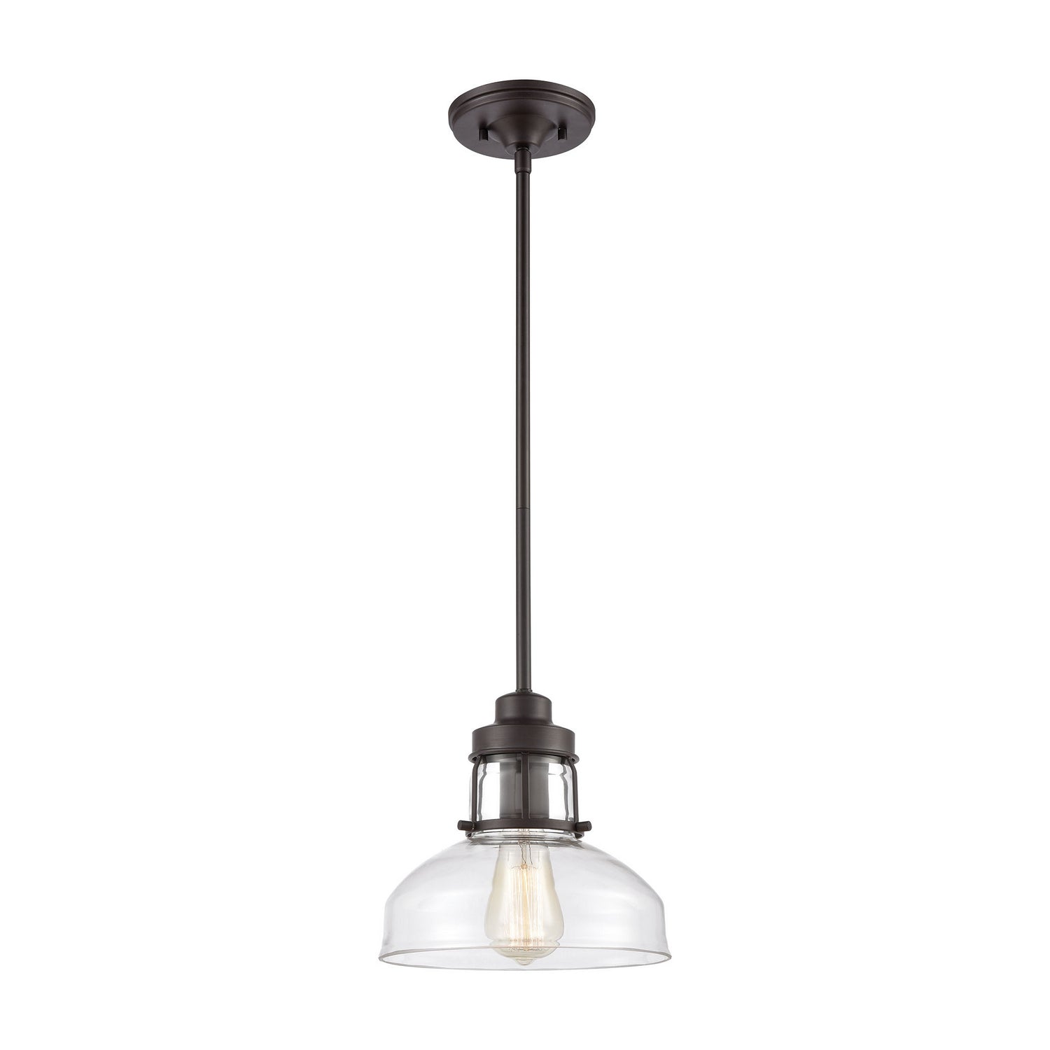 ELK Home - 46565/1 - One Light Mini Pendant - Manhattan Boutique - Oil Rubbed Bronze