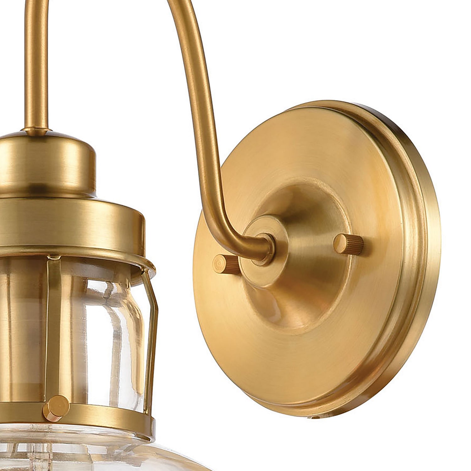 ELK Home - 46570/1 - One Light Wall Sconce - Manhattan Boutique - Brushed Brass