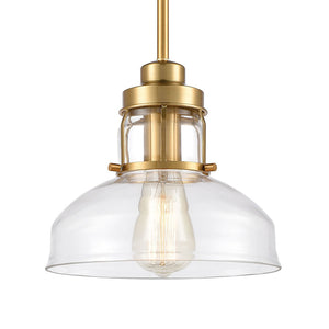 ELK Home - 46575/1 - One Light Mini Pendant - Manhattan Boutique - Brushed Brass