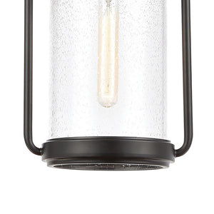 ELK Home - 46672/1 - One Light Outdoor Pendant - Wexford - Matte Black