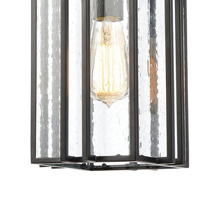 ELK Home - 46693/1 - One Light Outdoor Pendant - Radnor - Matte Black