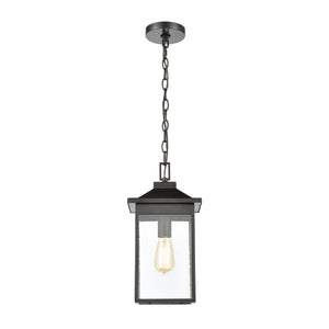 ELK Home - 46703/1 - One Light Outdoor Pendant - Lamplighter - Matte Black