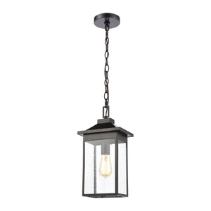 ELK Home - 46703/1 - One Light Outdoor Pendant - Lamplighter - Matte Black