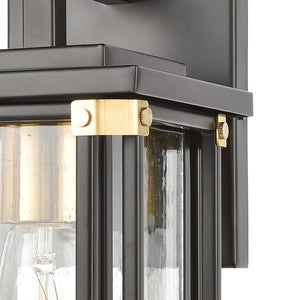 ELK Home - 46720/1 - One Light Outdoor Wall Sconce - Vincentown - Matte Black