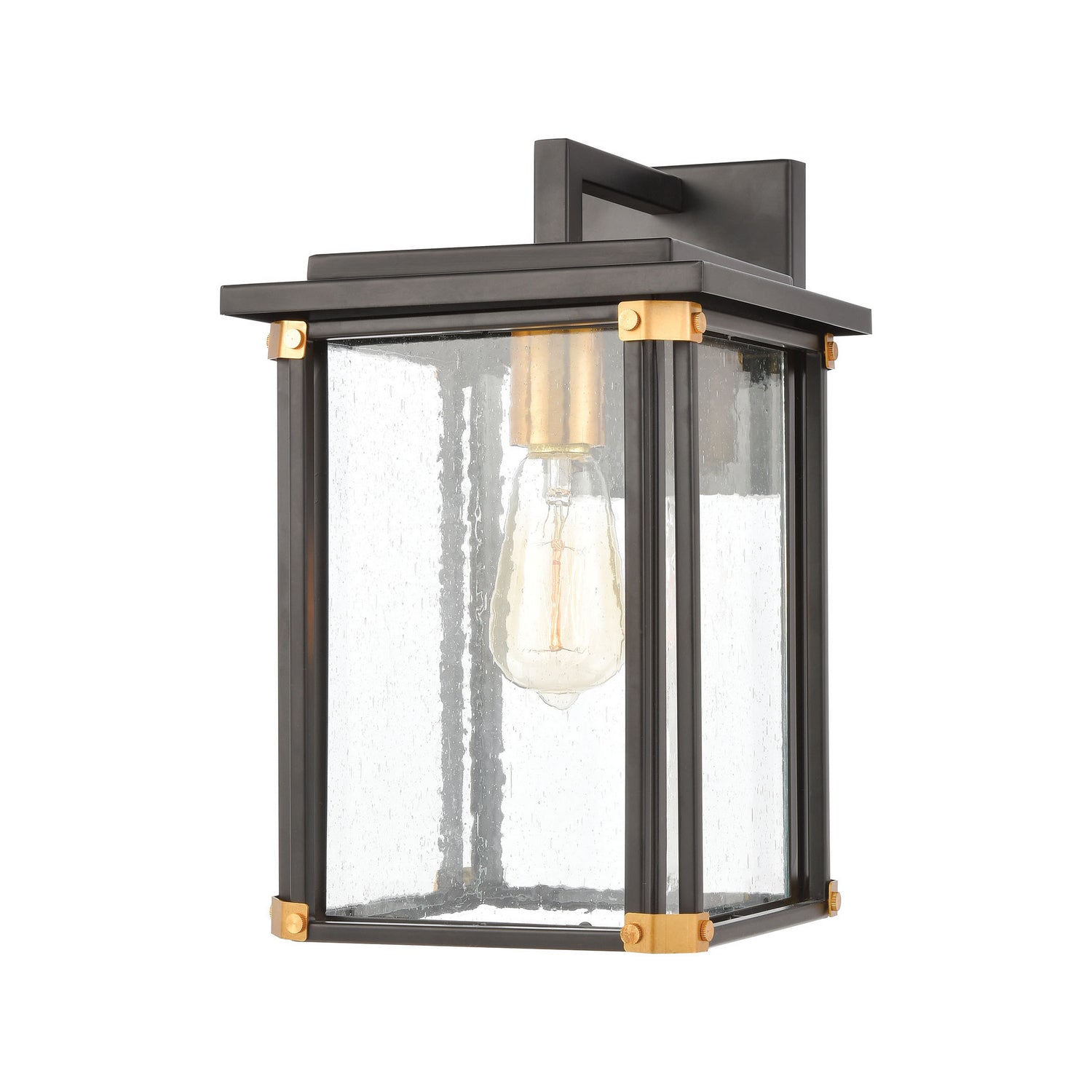 ELK Home - 46721/1 - One Light Outdoor Wall Sconce - Vincentown - Matte Black