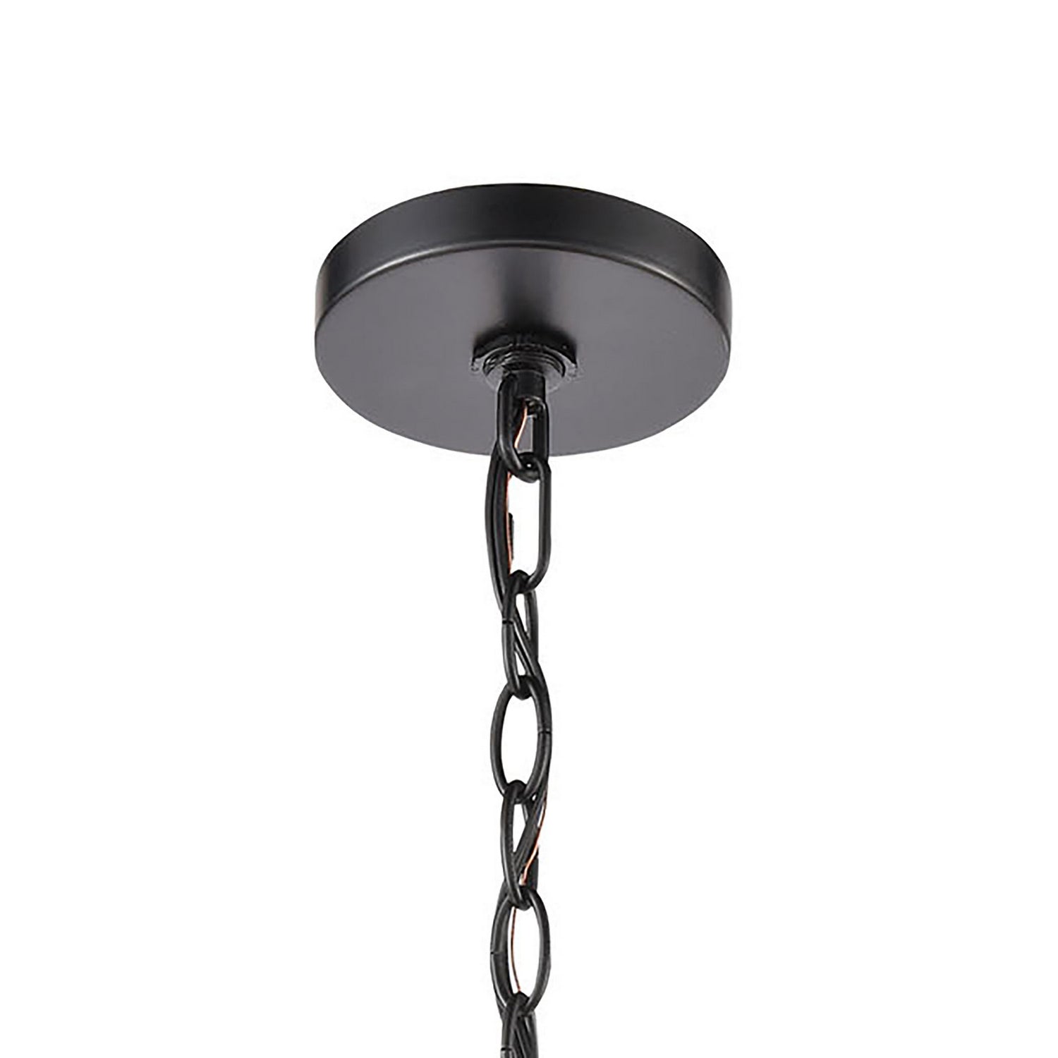 ELK Home - 46723/1 - One Light Outdoor Pendant - Vincentown - Matte Black