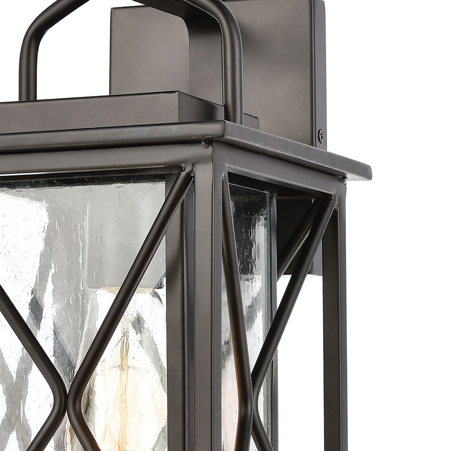 ELK Home - 46750/1 - One Light Outdoor Wall Sconce - Carriage Light - Matte Black