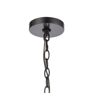 ELK Home - 46753/1 - One Light Outdoor Pendant - Carriage Light - Matte Black