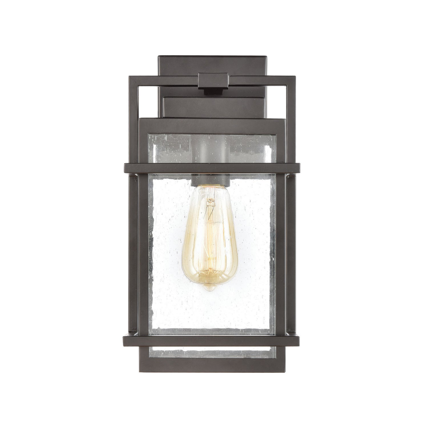 ELK Home - 46760/1 - One Light Outdoor Wall Sconce - Breckenridge - Matte Black