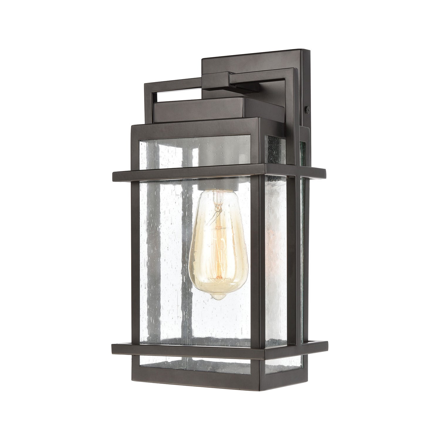 ELK Home - 46760/1 - One Light Outdoor Wall Sconce - Breckenridge - Matte Black