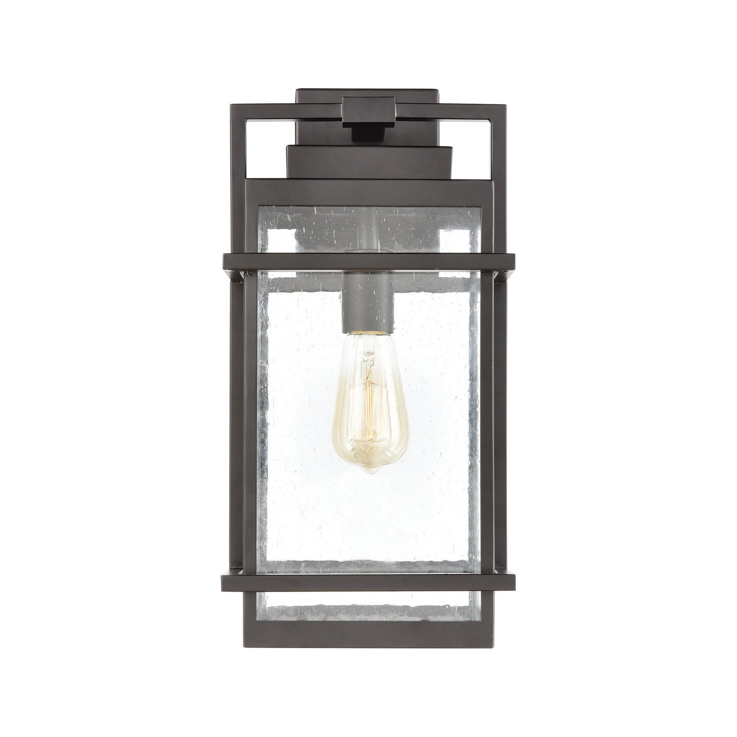 ELK Home - 46761/1 - One Light Outdoor Wall Sconce - Breckenridge - Matte Black