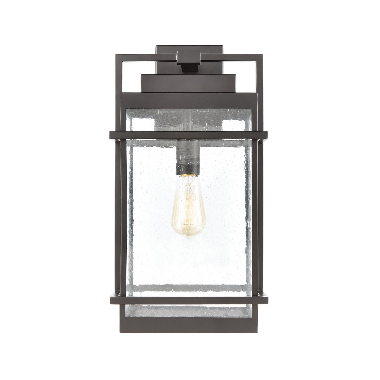 ELK Home - 46762/1 - One Light Outdoor Wall Sconce - Breckenridge - Matte Black