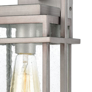 ELK Home - 46770/1 - One Light Outdoor Wall Sconce - Breckenridge - Weathered Zinc