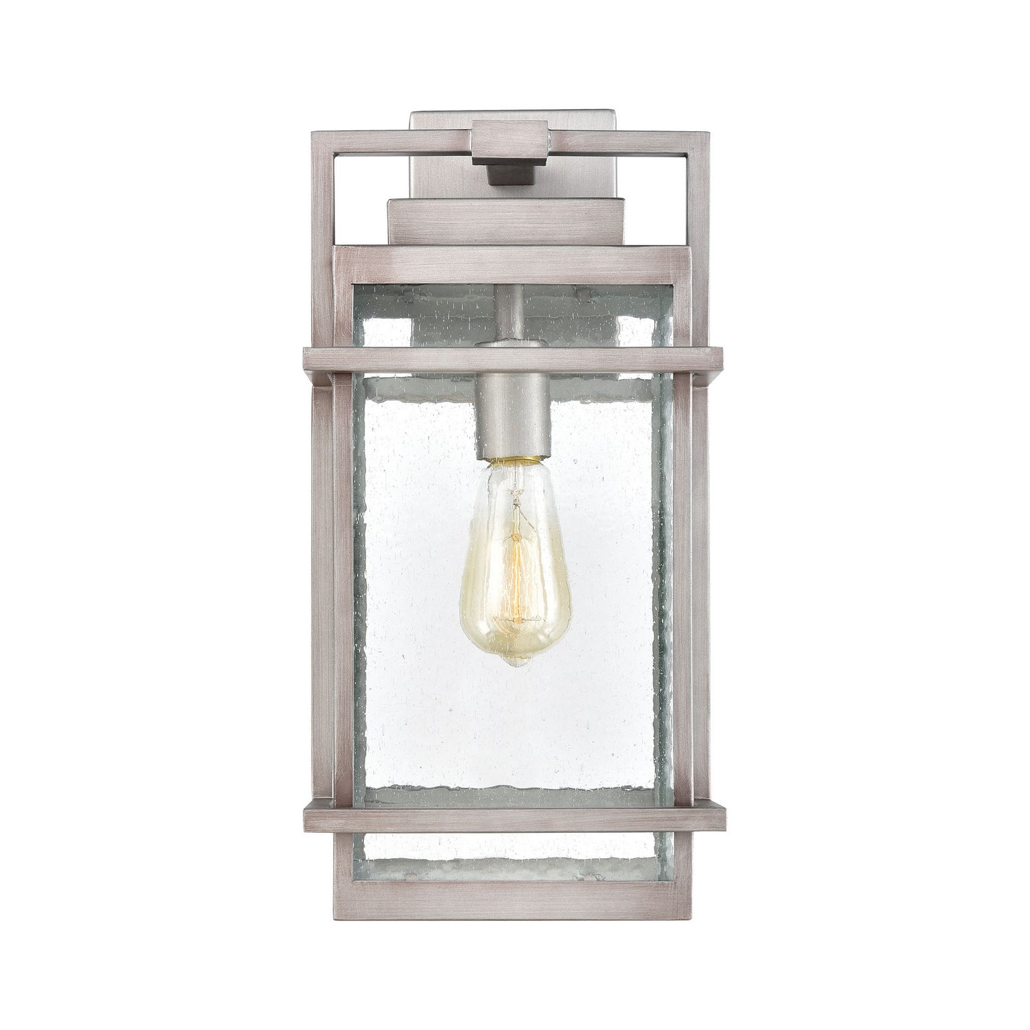 ELK Home - 46771/1 - One Light Outdoor Wall Sconce - Breckenridge - Weathered Zinc