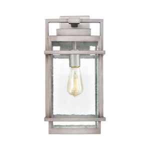 ELK Home - 46771/1 - One Light Outdoor Wall Sconce - Breckenridge - Weathered Zinc