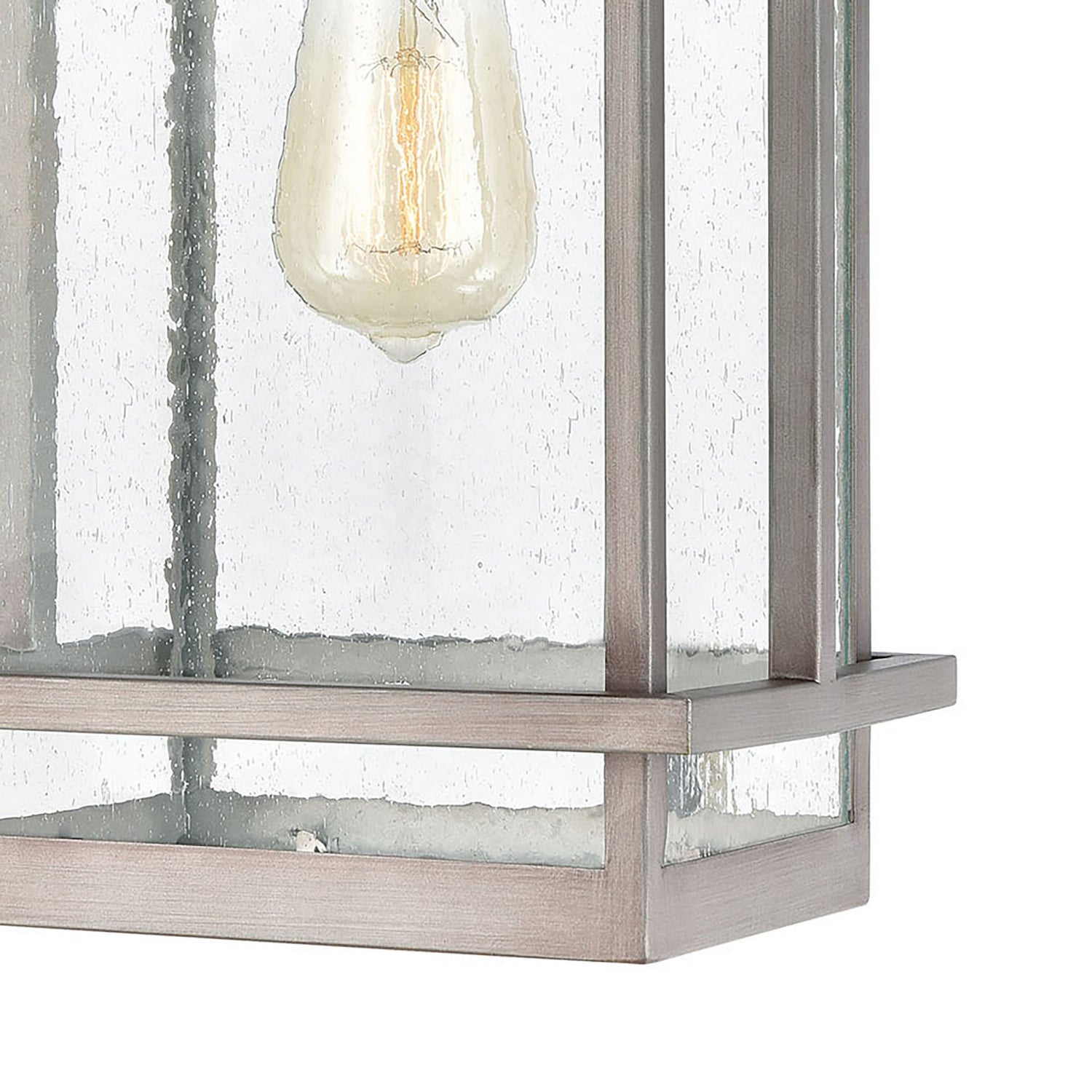 ELK Home - 46771/1 - One Light Outdoor Wall Sconce - Breckenridge - Weathered Zinc