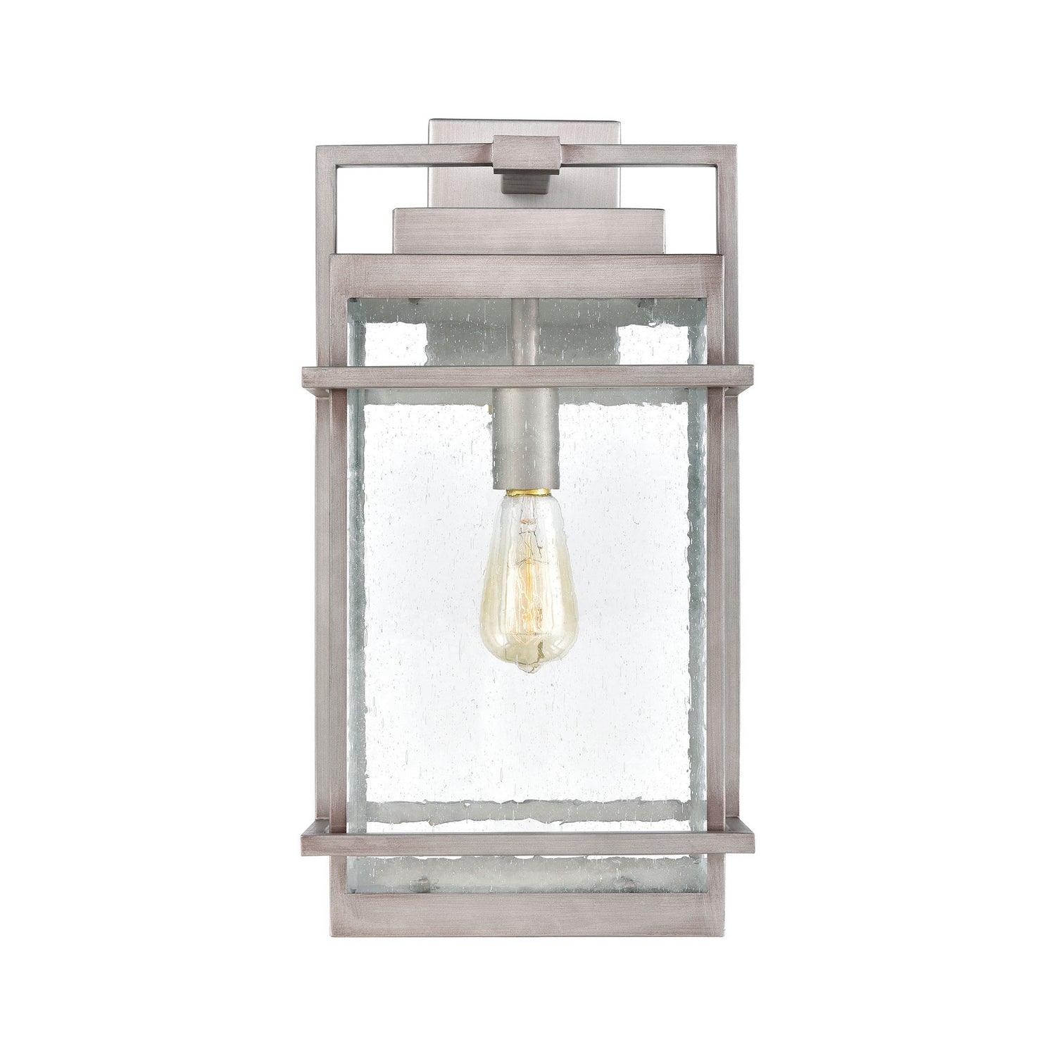 ELK Home - 46772/1 - One Light Outdoor Wall Sconce - Breckenridge - Weathered Zinc