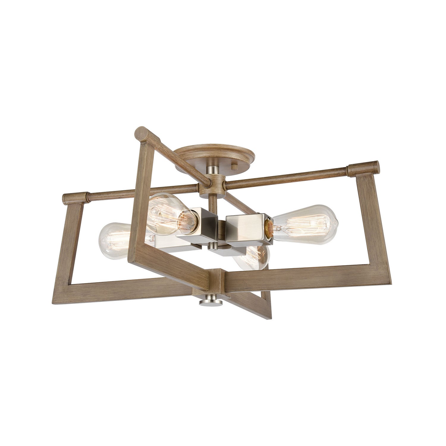 ELK Home - 55051/4 - Four Light Pendant - Axis - Light Wood