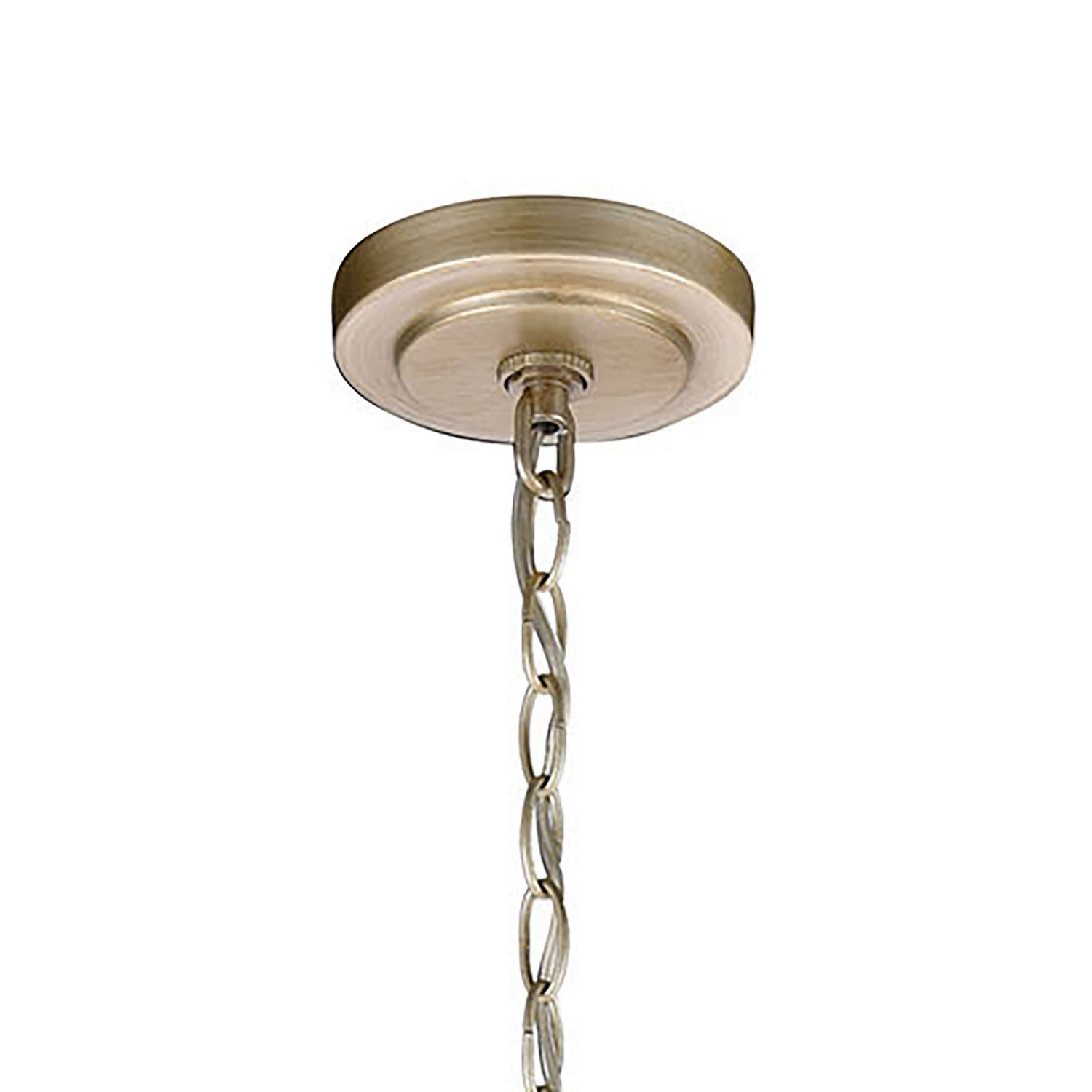 ELK Home - 57039/4 - Four Light Chandelier - Diffusion - Aged Silver