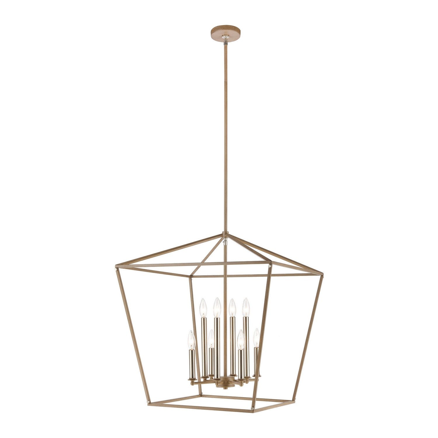 ELK Home - 57226/8 - Eight Light Chandelier - Fairfax - Light Wood