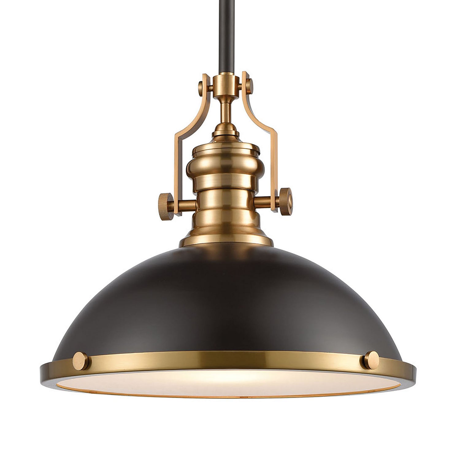 ELK Home - 66618-1 - One Light Pendant - Chadwick - Matte Black