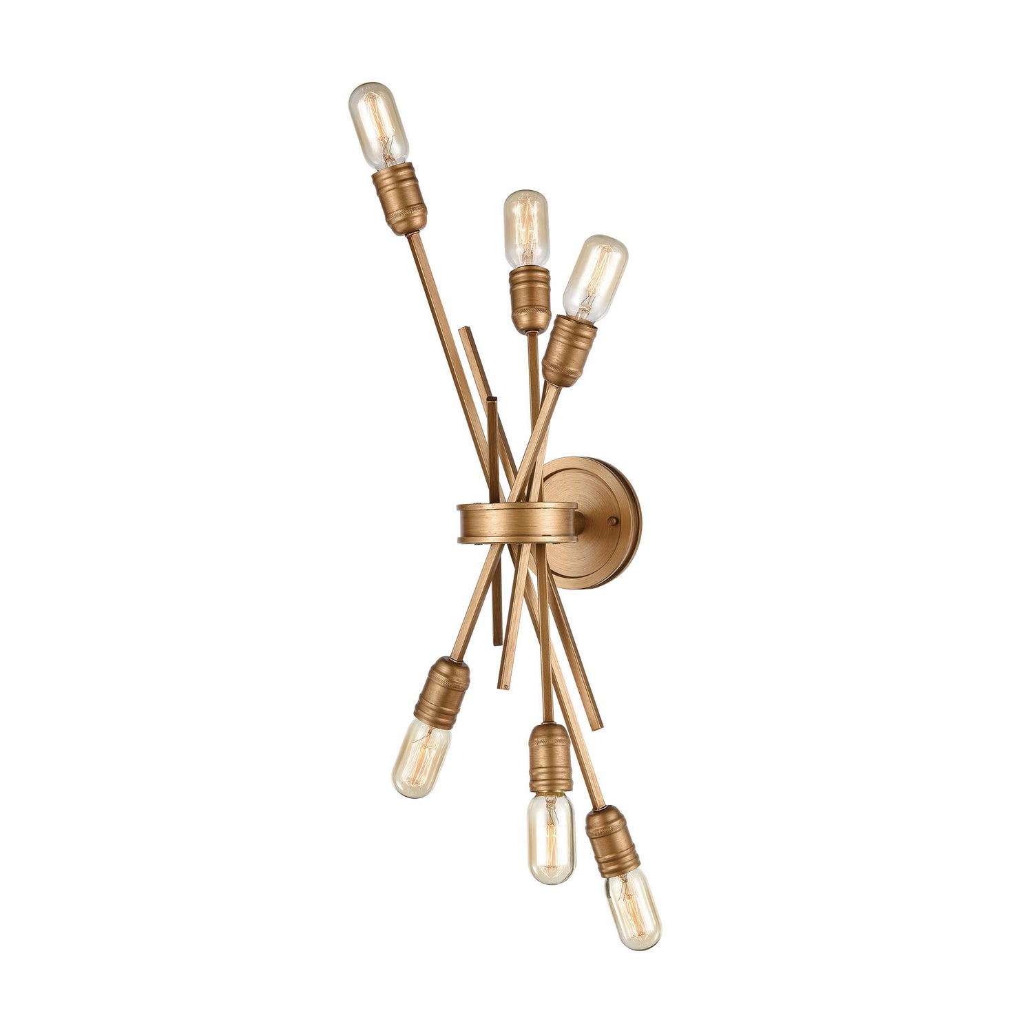 ELK Home - 66908/6 - Six Light Wall Sconce - Xenia - Matte Gold